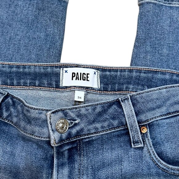 Paige Denim Amber Straight Jean Medium Wash - Picture 4 of 5